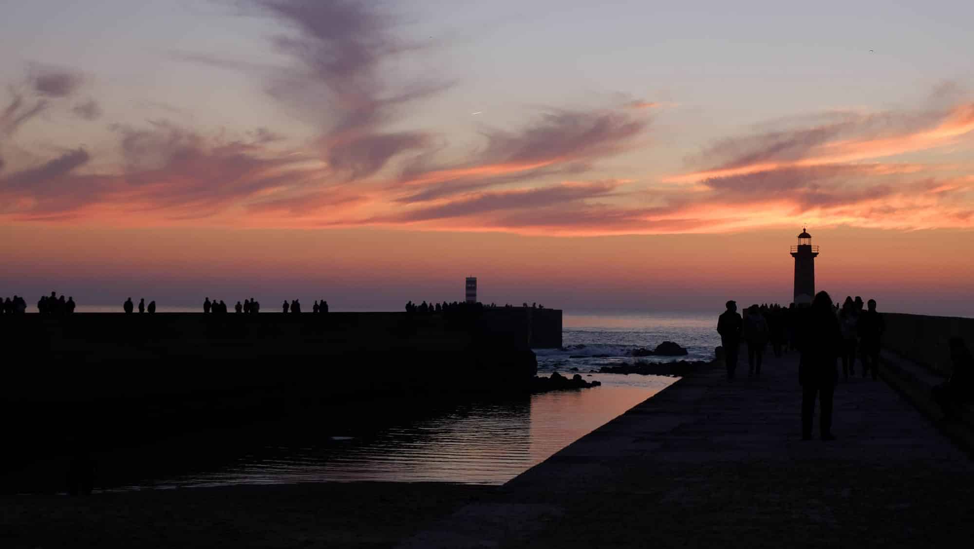 Phare de Felgueiras au sunset