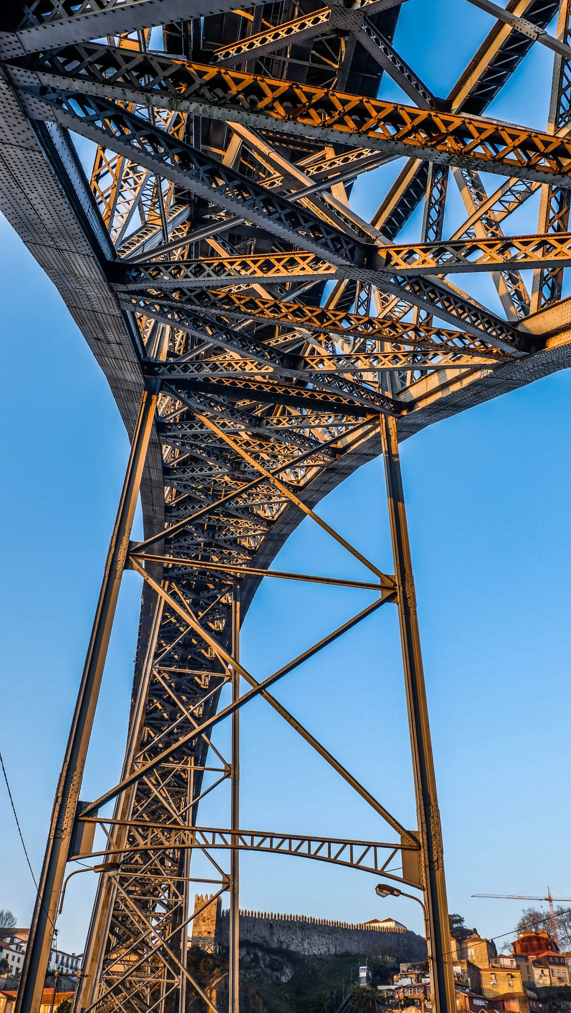 Vue sous le pont Dom Luis