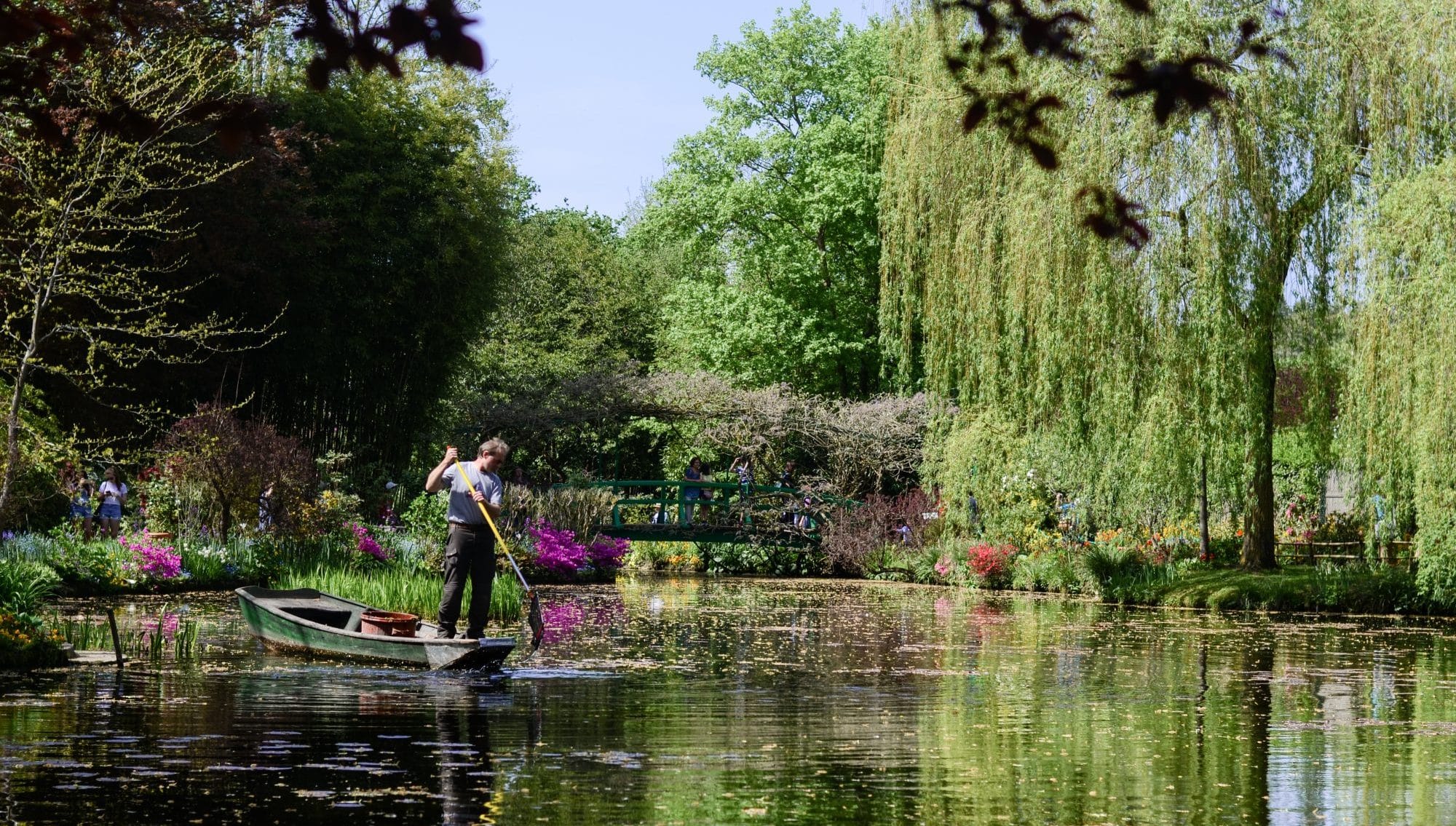 Jardinier du jardin de Monet à Giverny