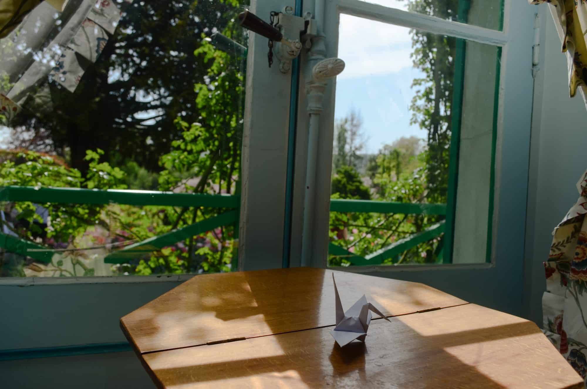Origami et inspirations japonaises chez Monet
