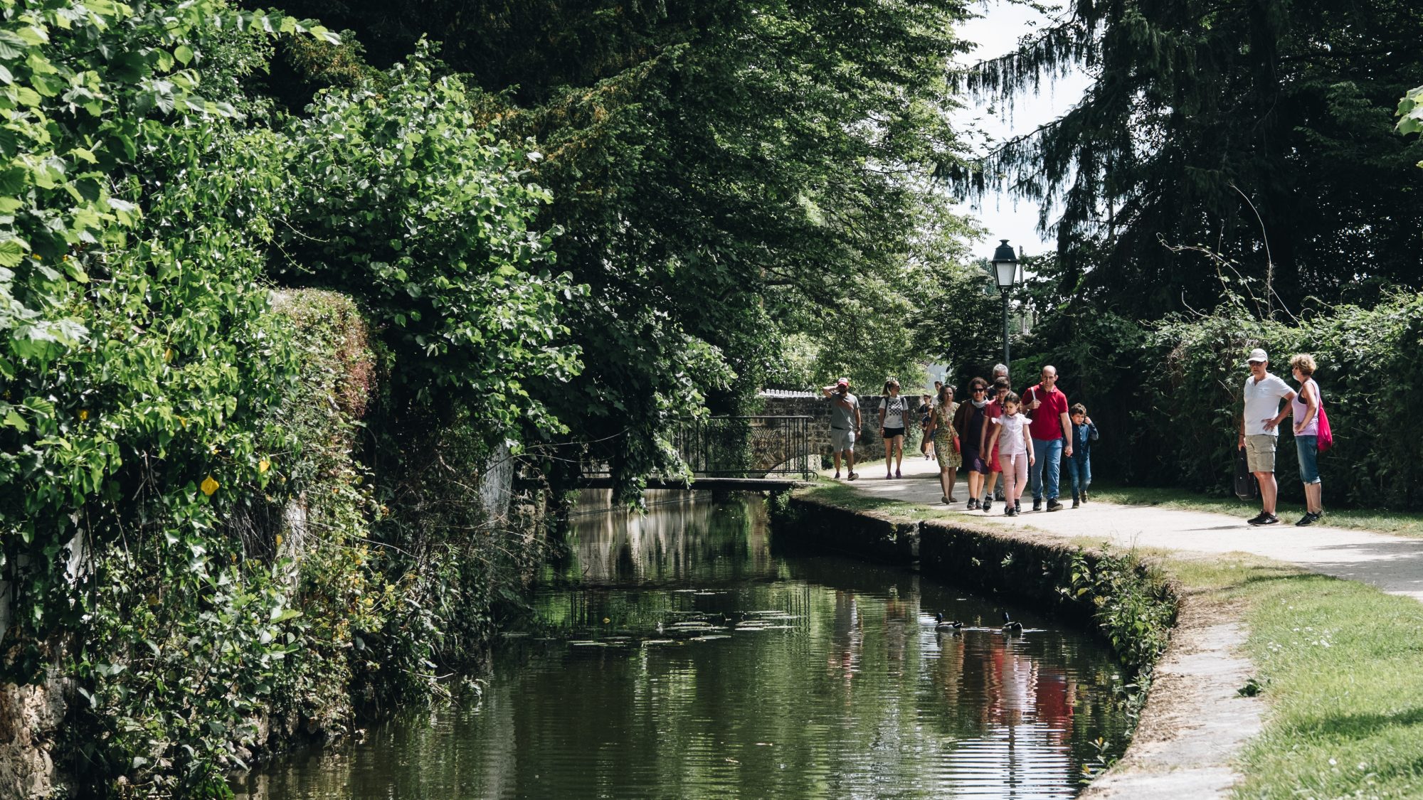 route des petits ponts, village de Chevreuse
