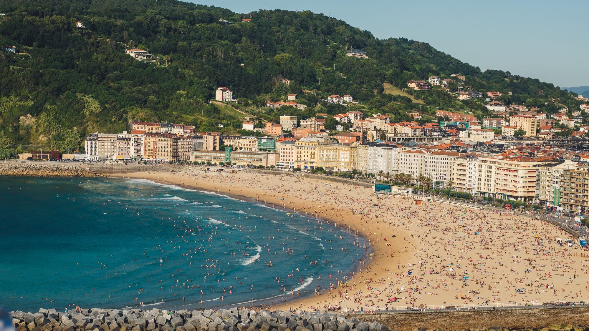 Plage de Zurriola - Saint Sébastien