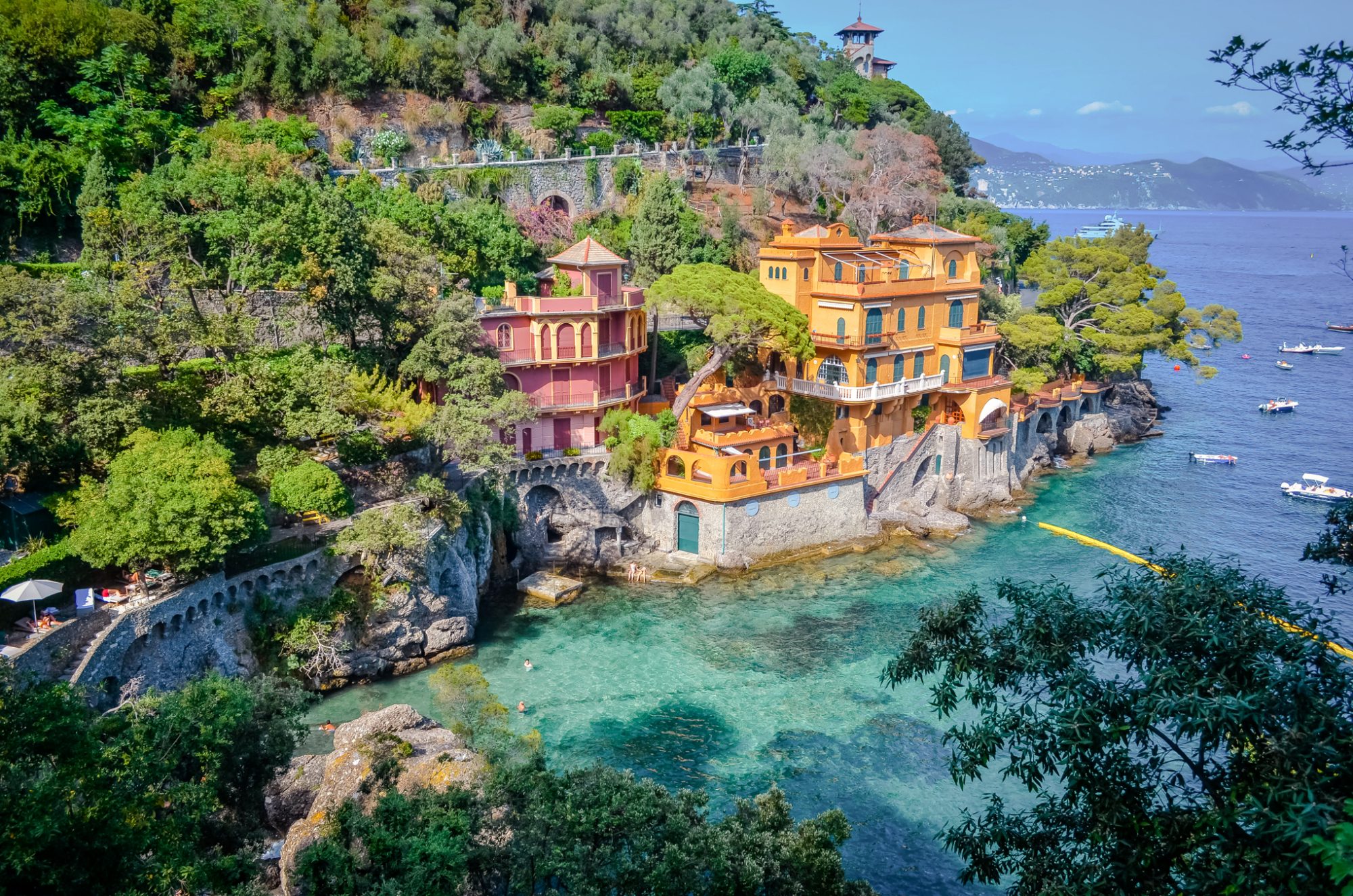 Baia Cannone, lieu de baignade