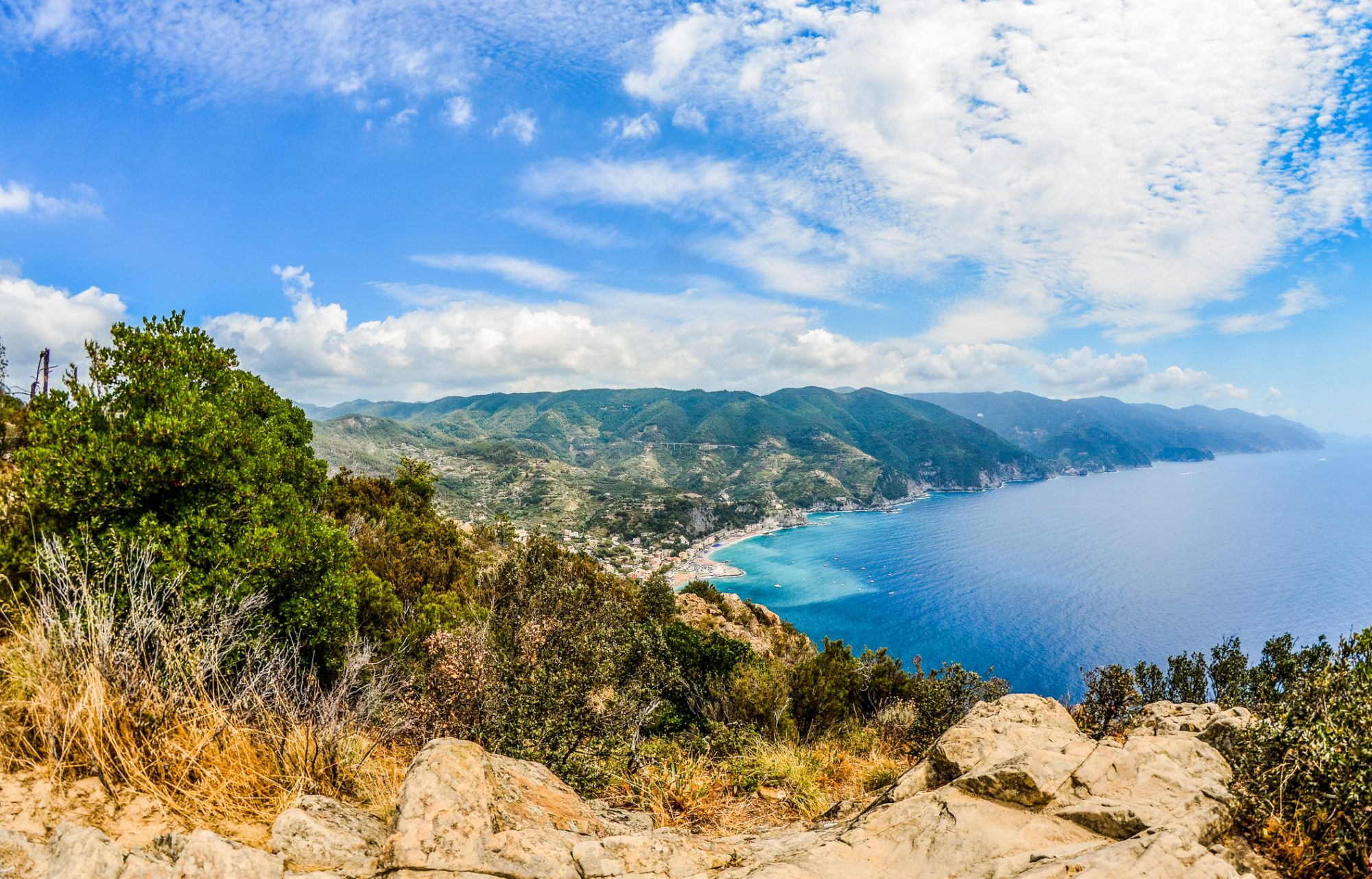 Panorama magnifique lors de votre week end Cinque Terre