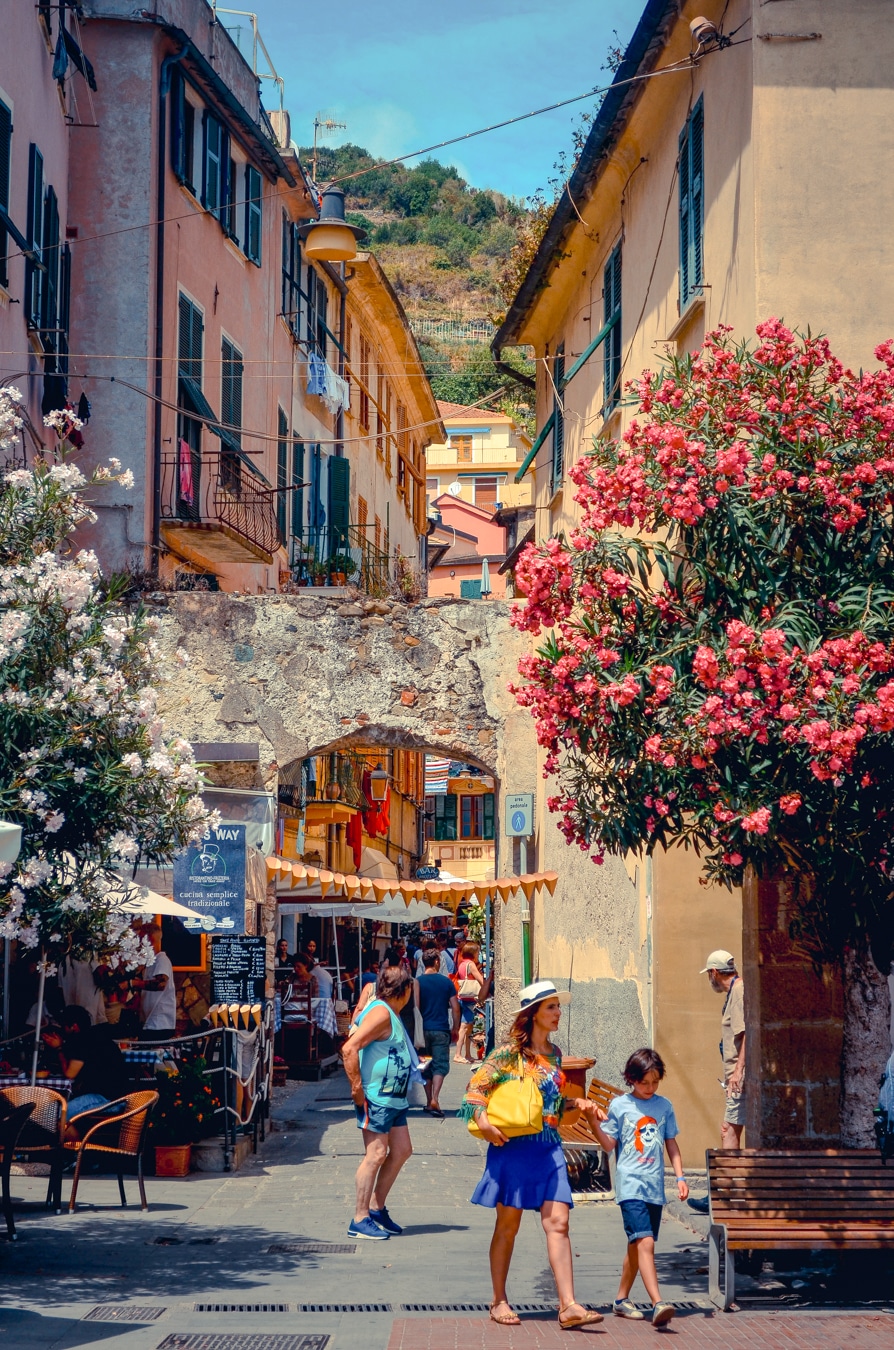 Entrée dans Monterosso al Mare
