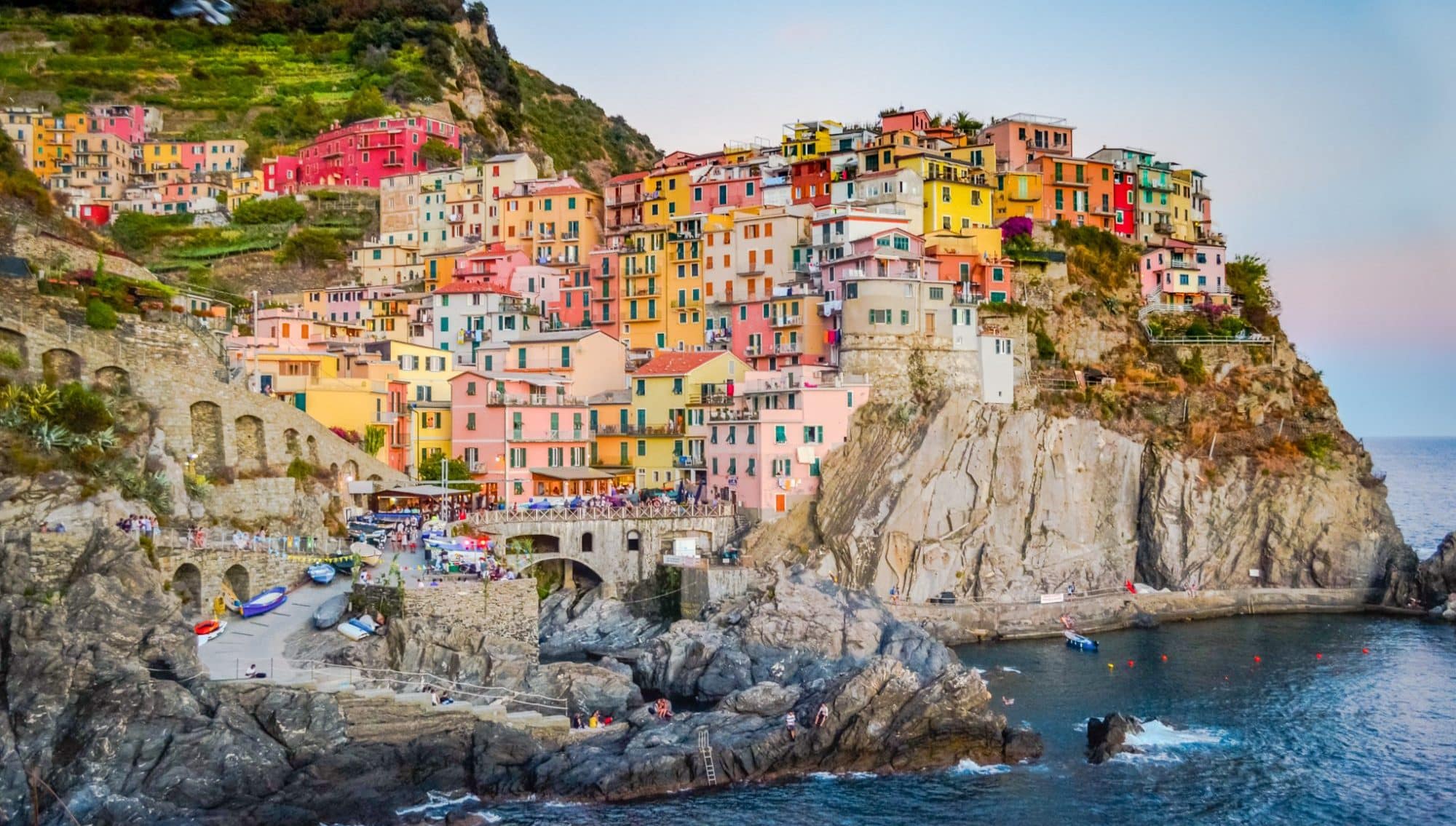 Le village de Manarola aux Cinque Terre croisière italie