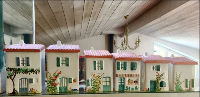 Les petites maisons en céramique : les boisardises