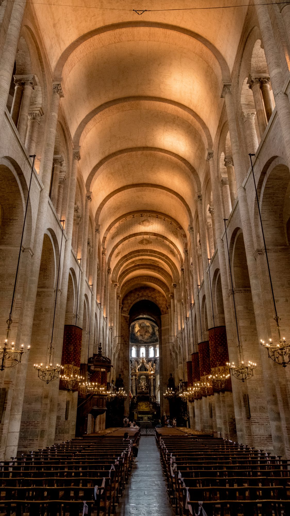 Nef de la basilique Saint Sernin