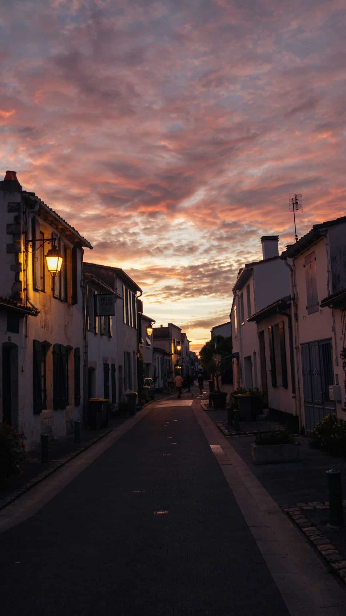 Les lumières sur soir sont sublimes