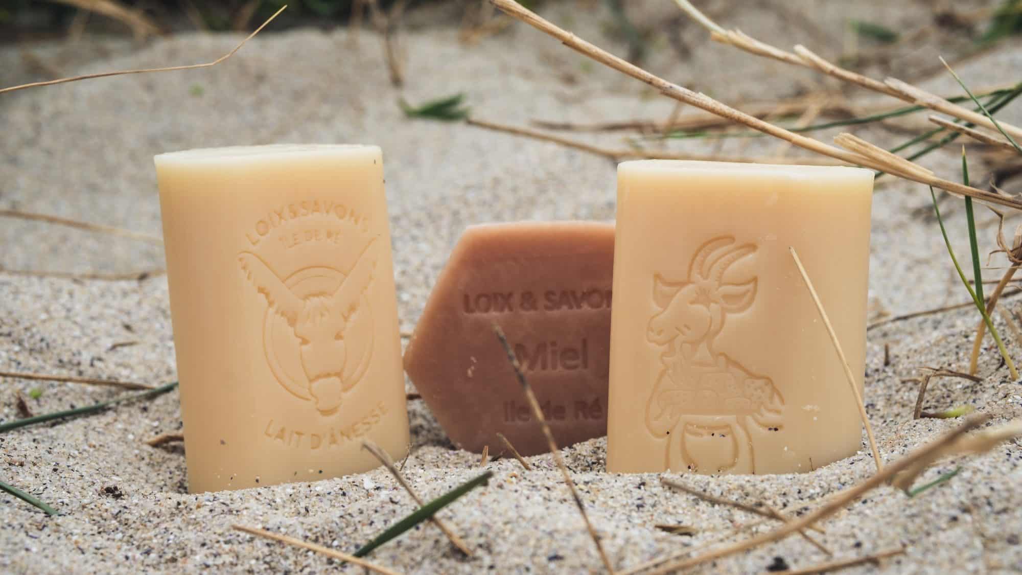 Différents produits disponibles à la savonnerie