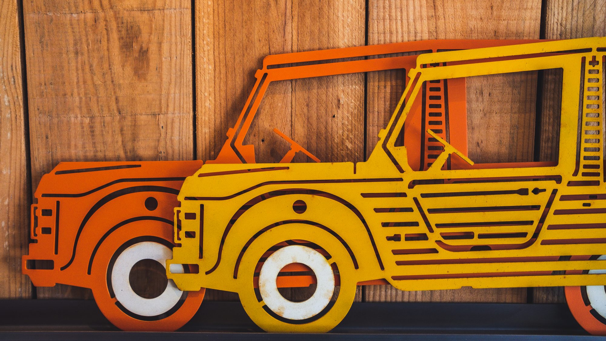 Les voitures de collection que l'on retrouve sur l'île : les Meharis