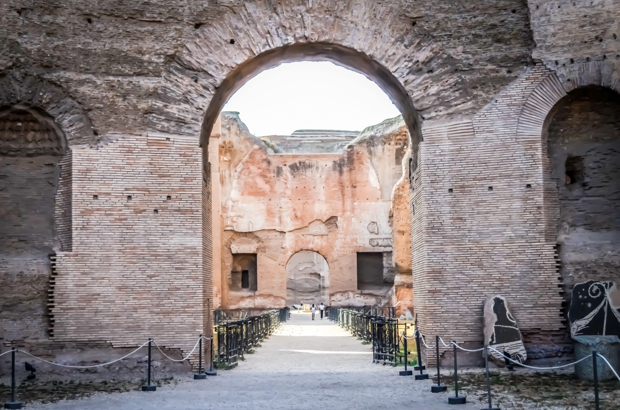 on imagine l'immensité des termes de caracala