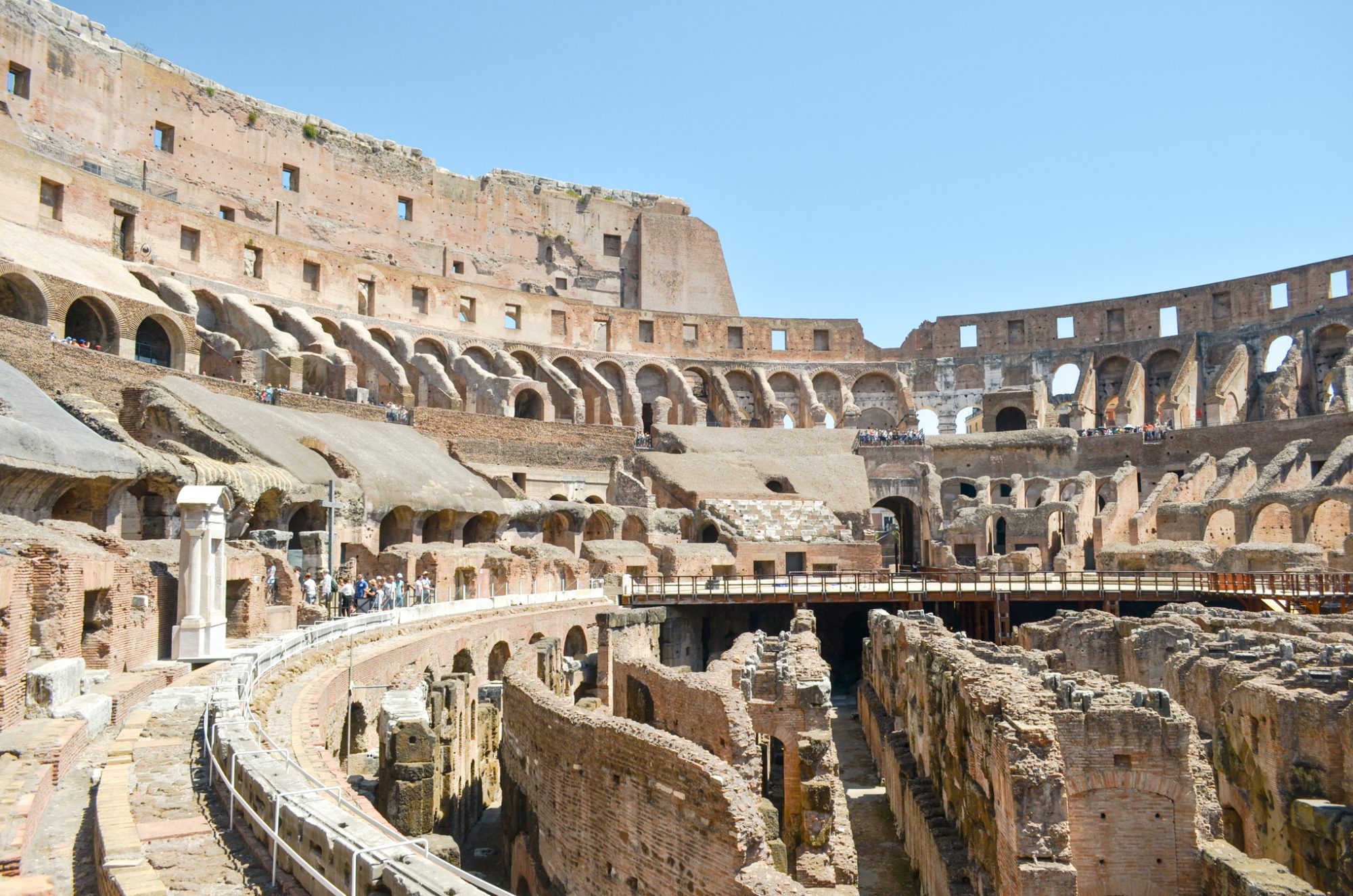 les dessous du Colisée