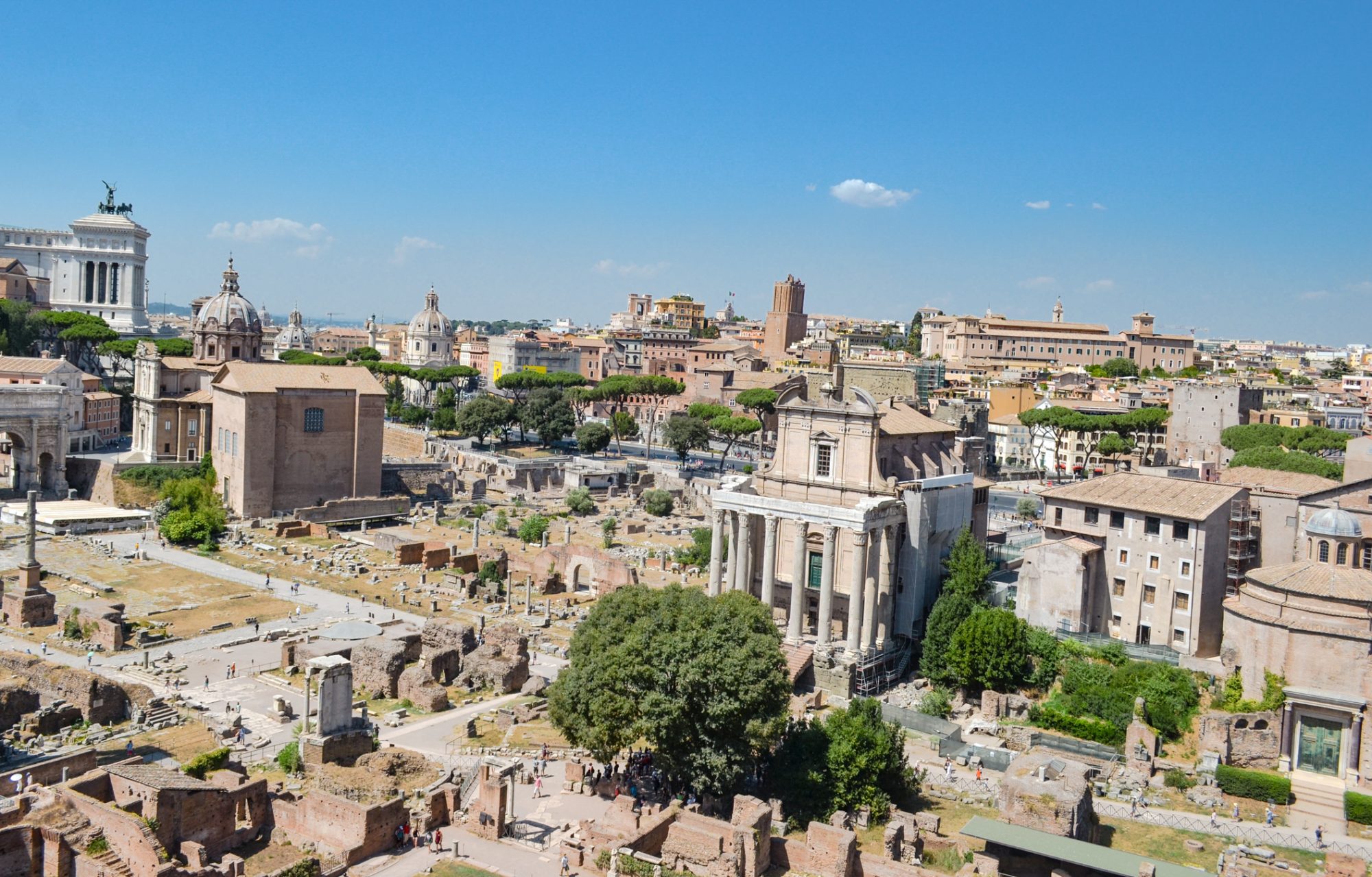 Point de vue depuis le Palatin