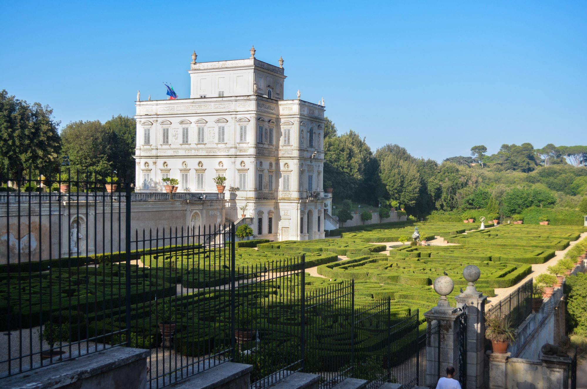Villa Doria dans le parc de Pamphilj