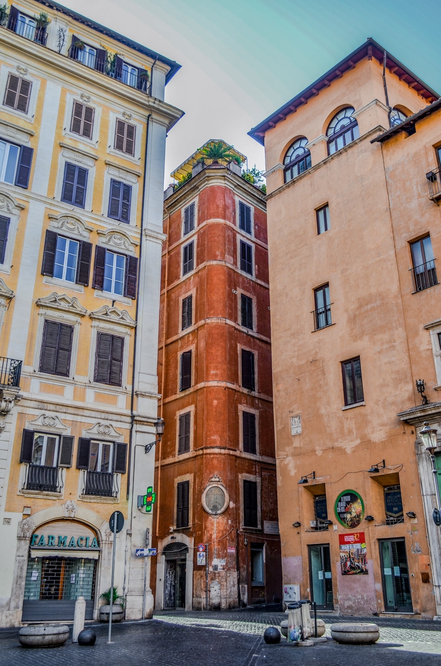 détail de ville autour du pantheon