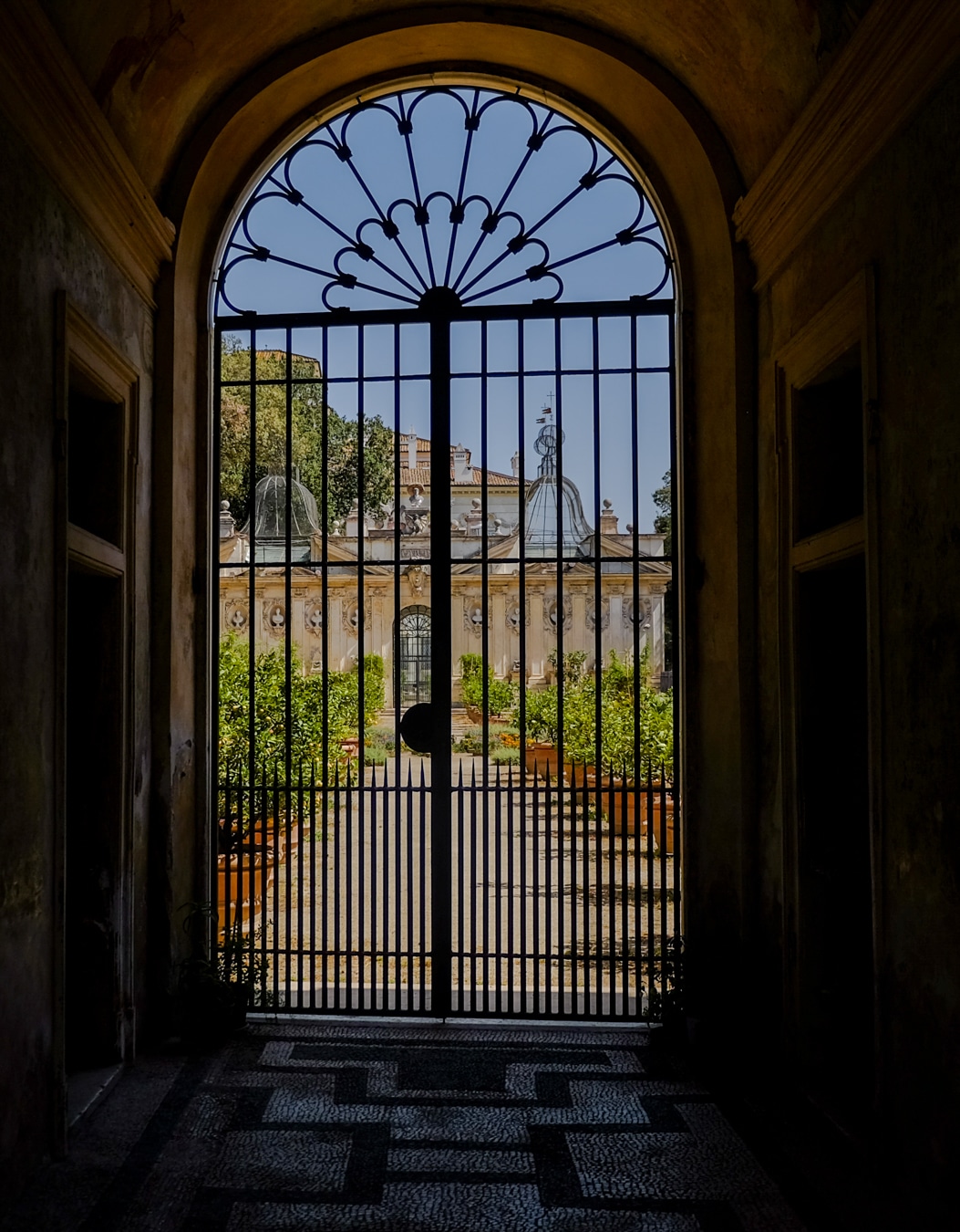 beauté caché dans le parc du pincio