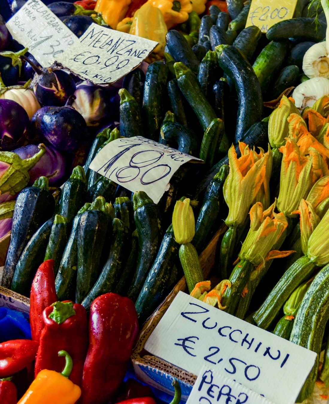 Mercado trionfale : victuailles pour pic nic