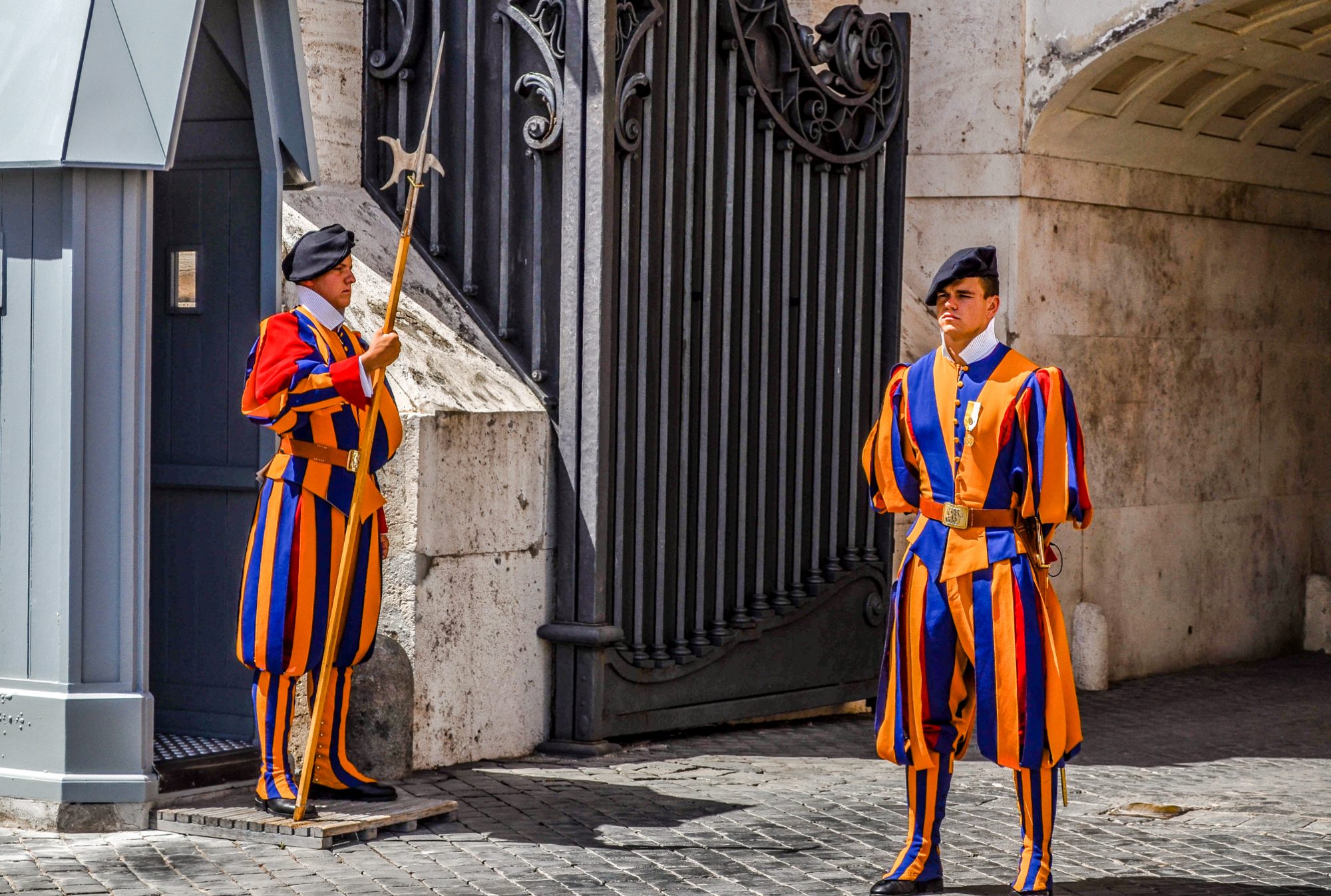 Garde Suisse pontificale : dédiée au Vatican