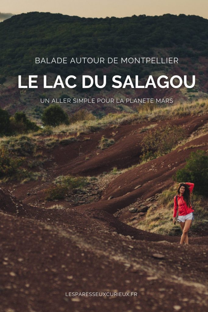 Pinterest pin balade autour de montpellier lac du salagou