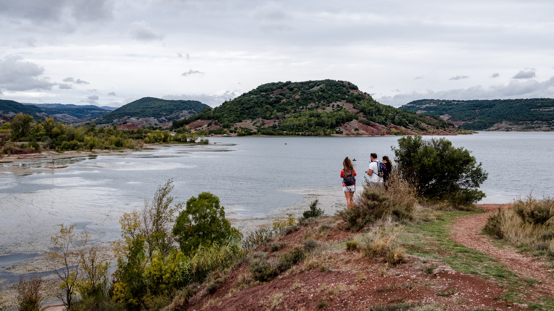 vue sur la Sure pendant cette balade autour de montpellier