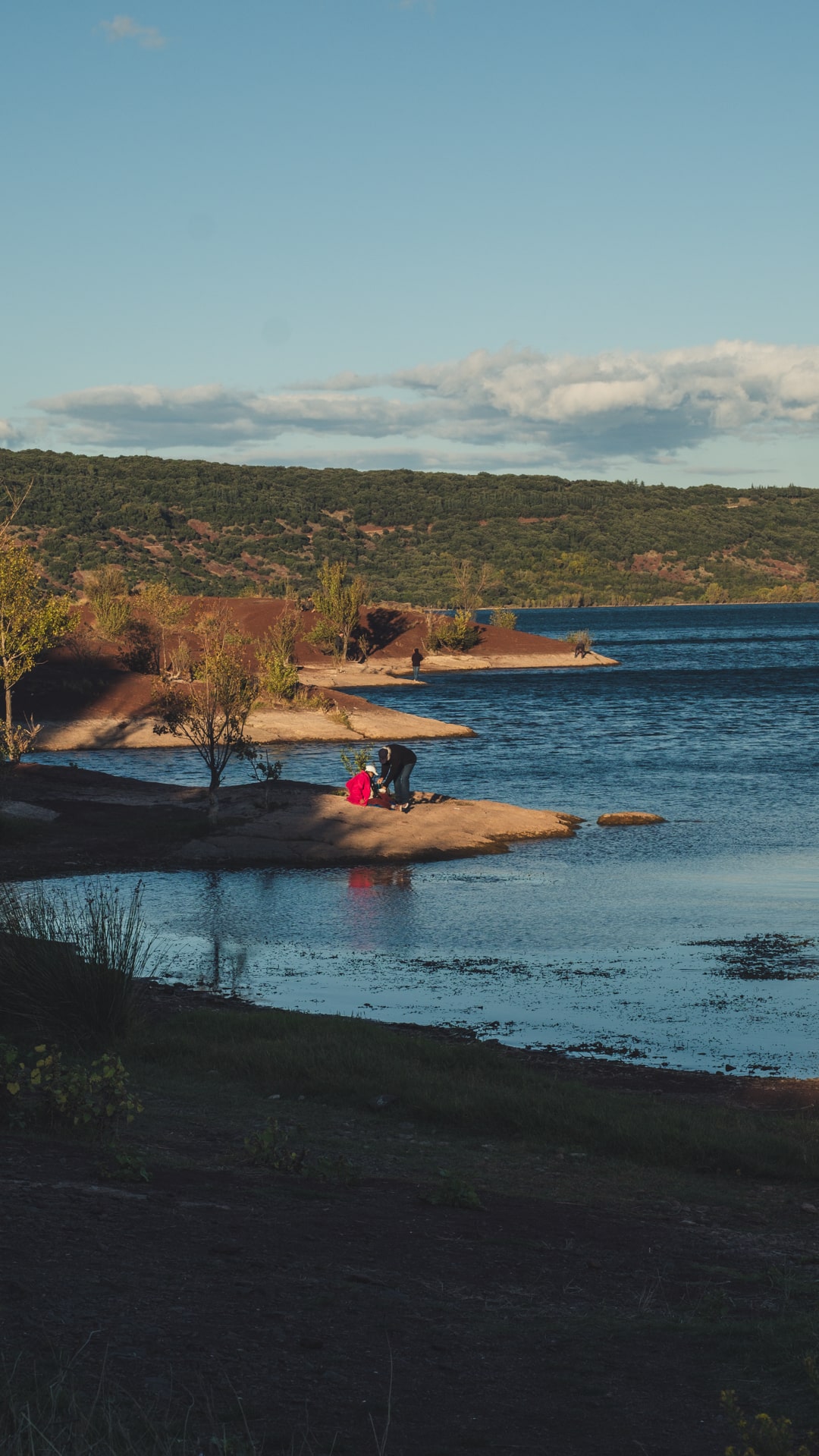 Vue sur les bords du lac