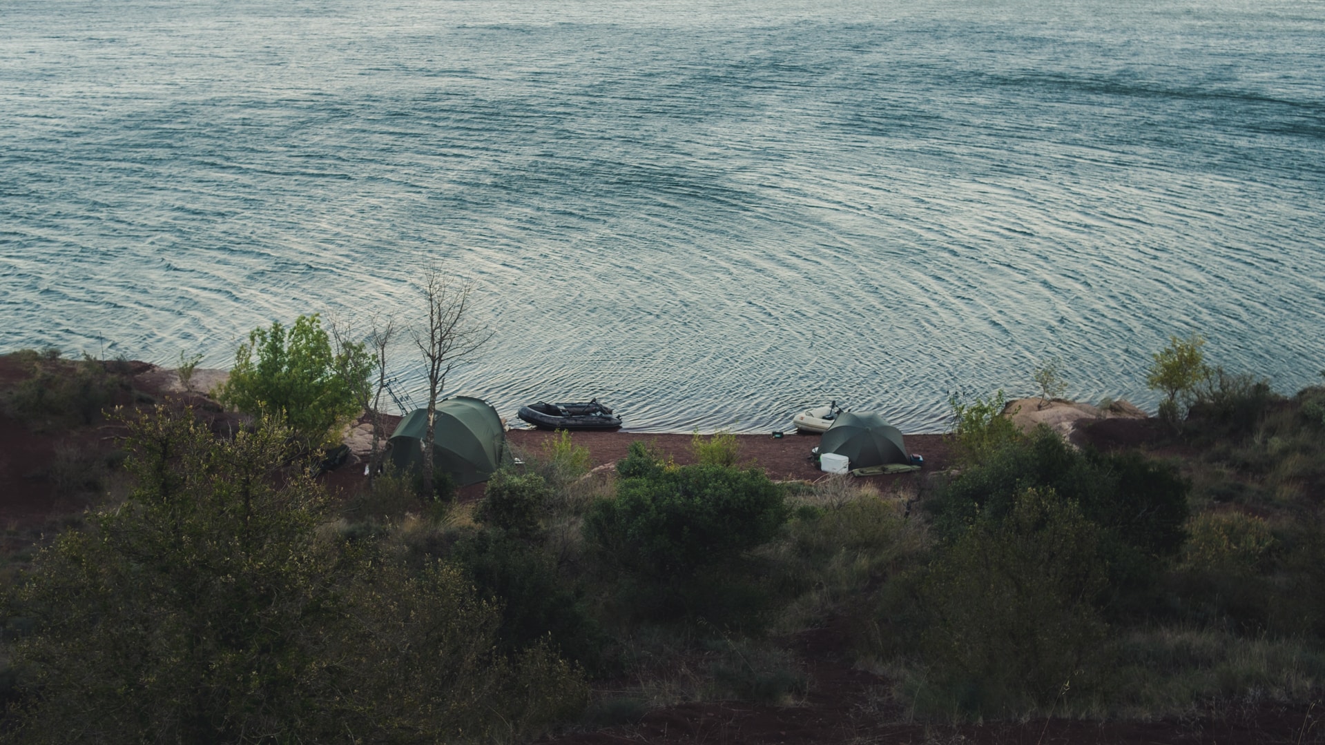 campement de pêche