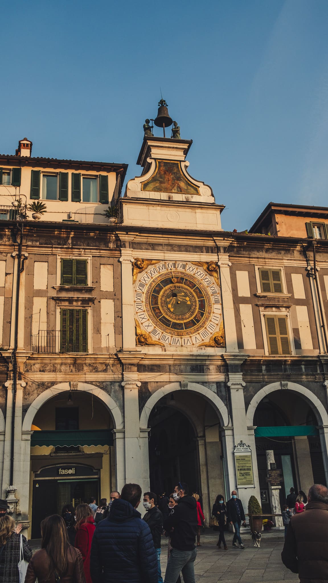 L'horloge astronomique de Brescia