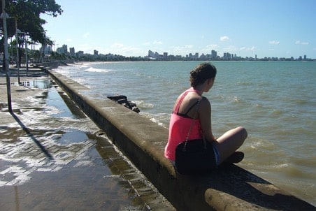 Vue sur la mer, Nordeste Brésil