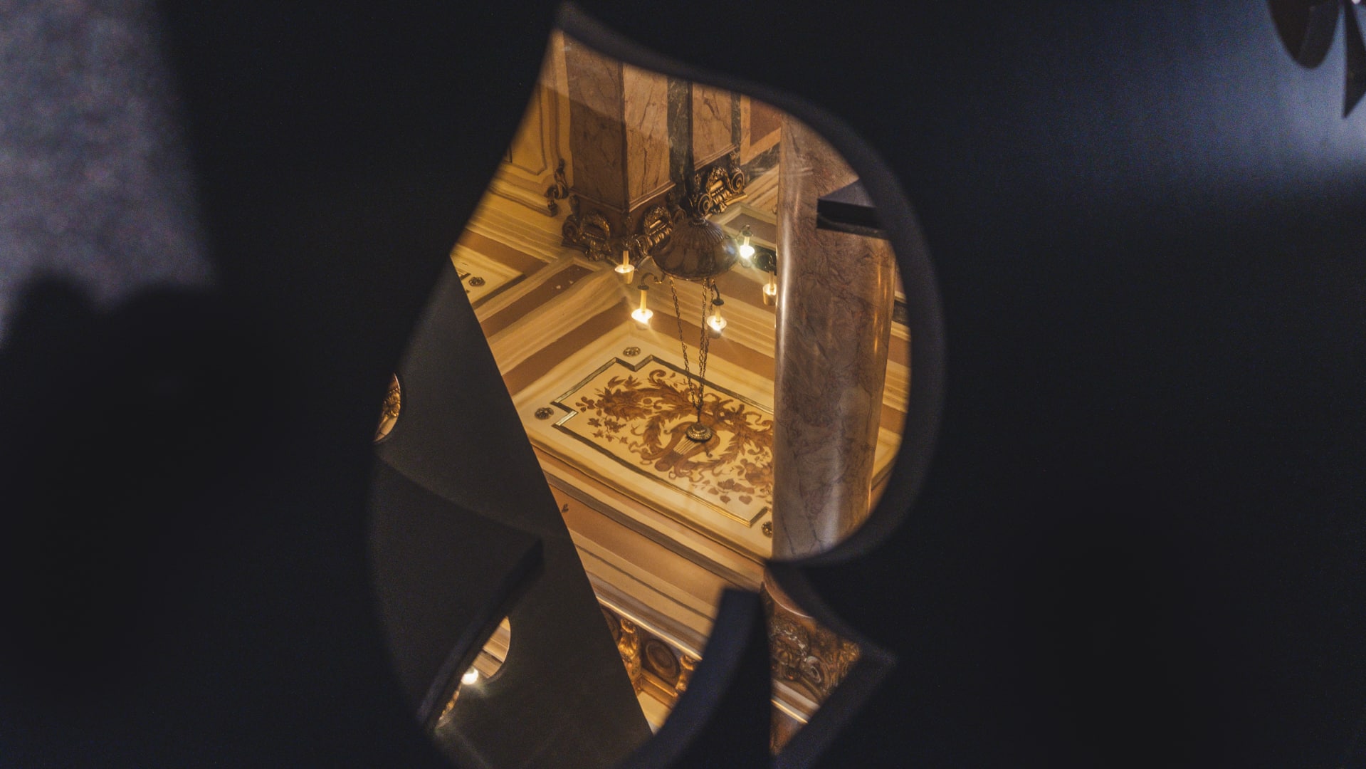 Structure d'art dans le casino de Monte-Carlo