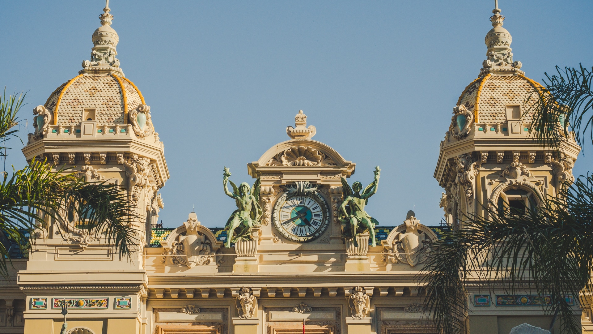 Détails architecturaux du casino de Monte-Carlo