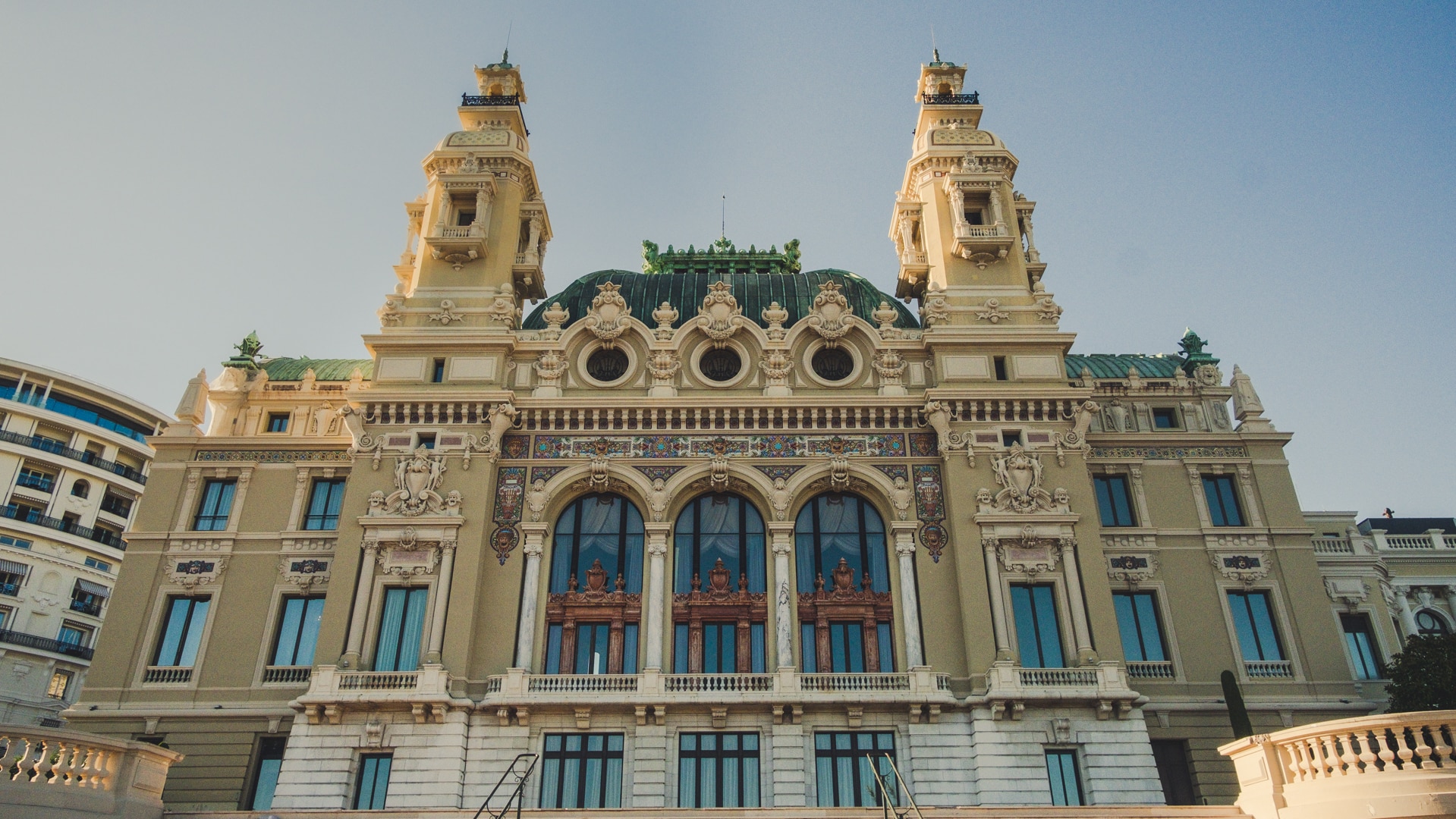 L'opéra de Monte-Carlo à Monaco