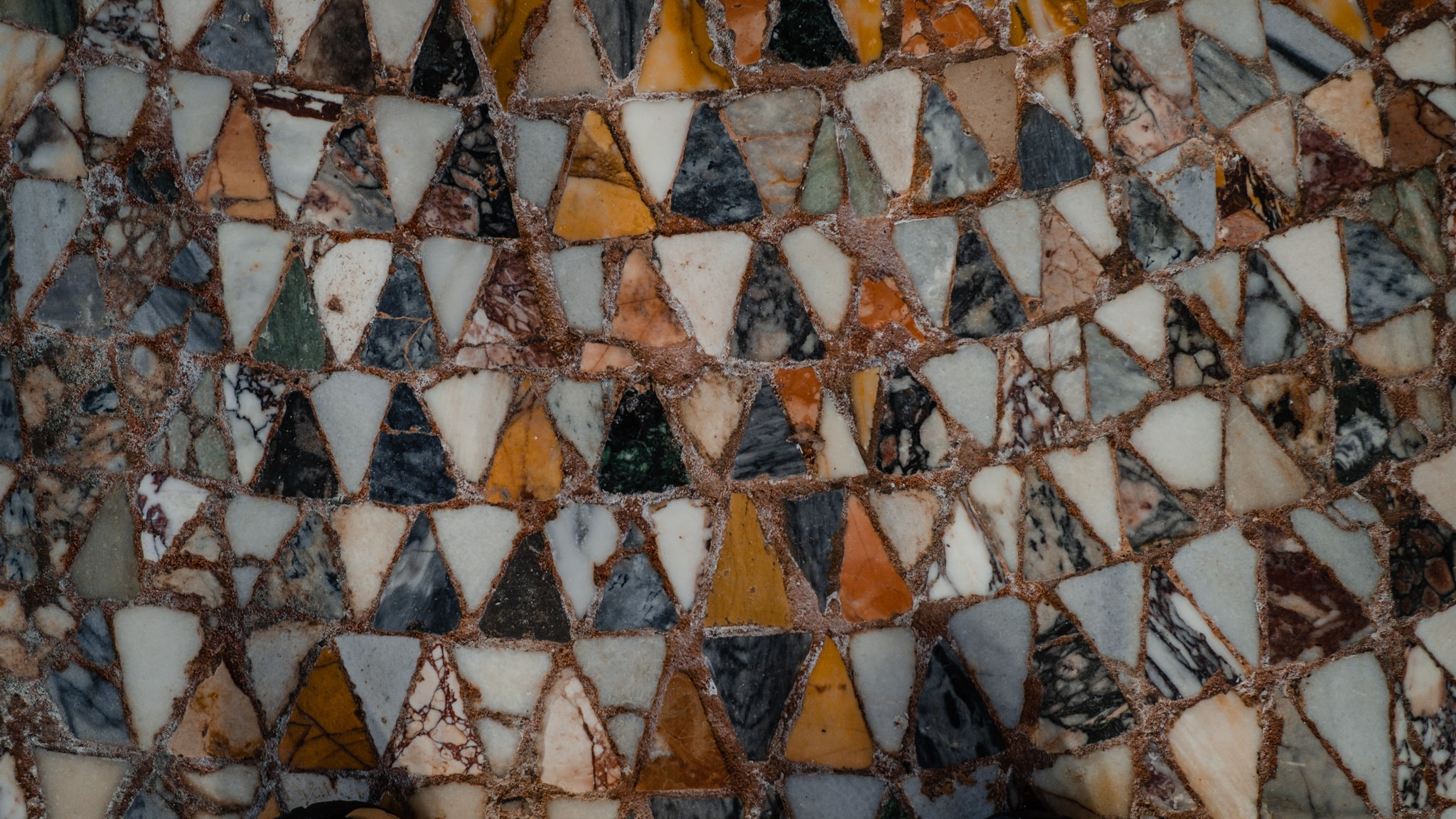 Détails colorés de la Basilique Santi Maria e Donato à Murano