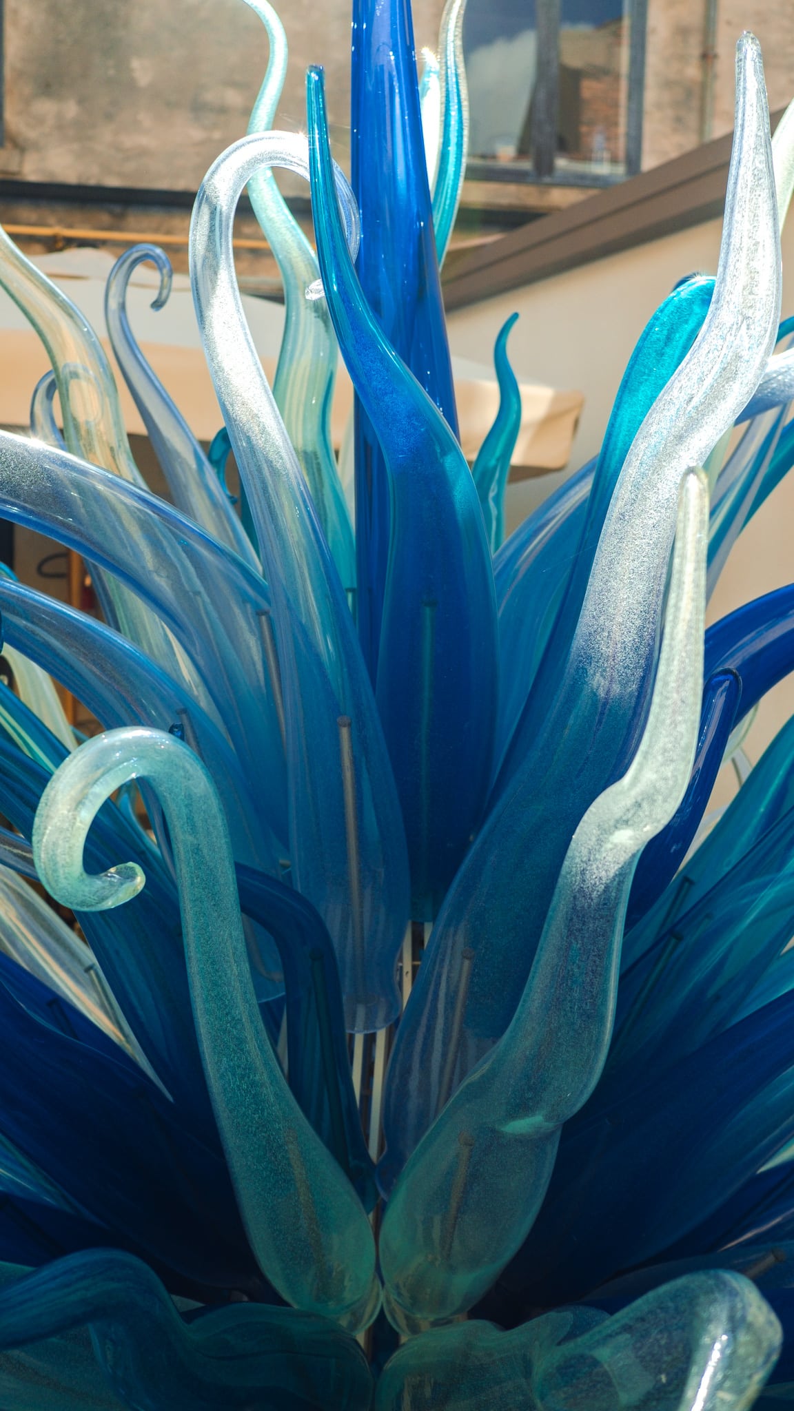 Sculpture en verre de Murano