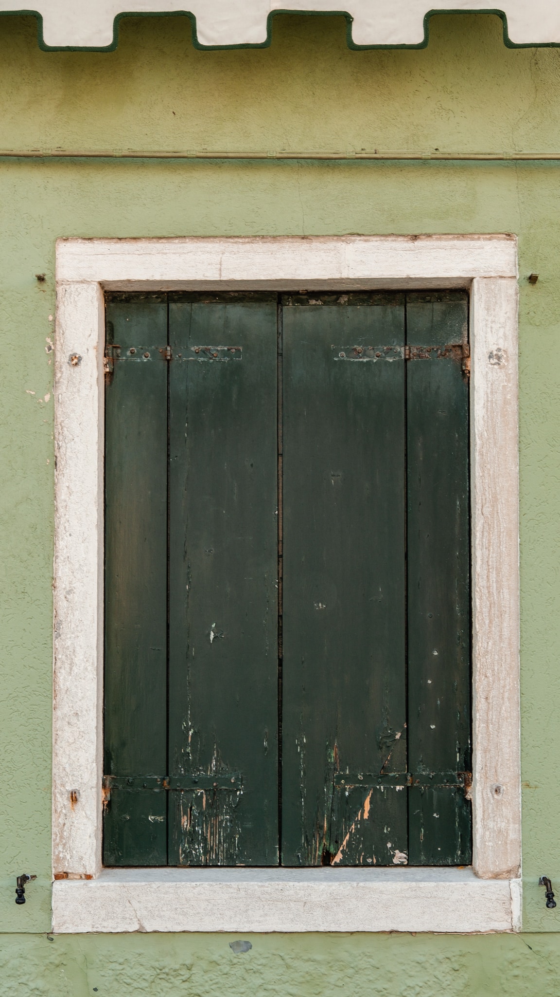 Volet vert à Murano