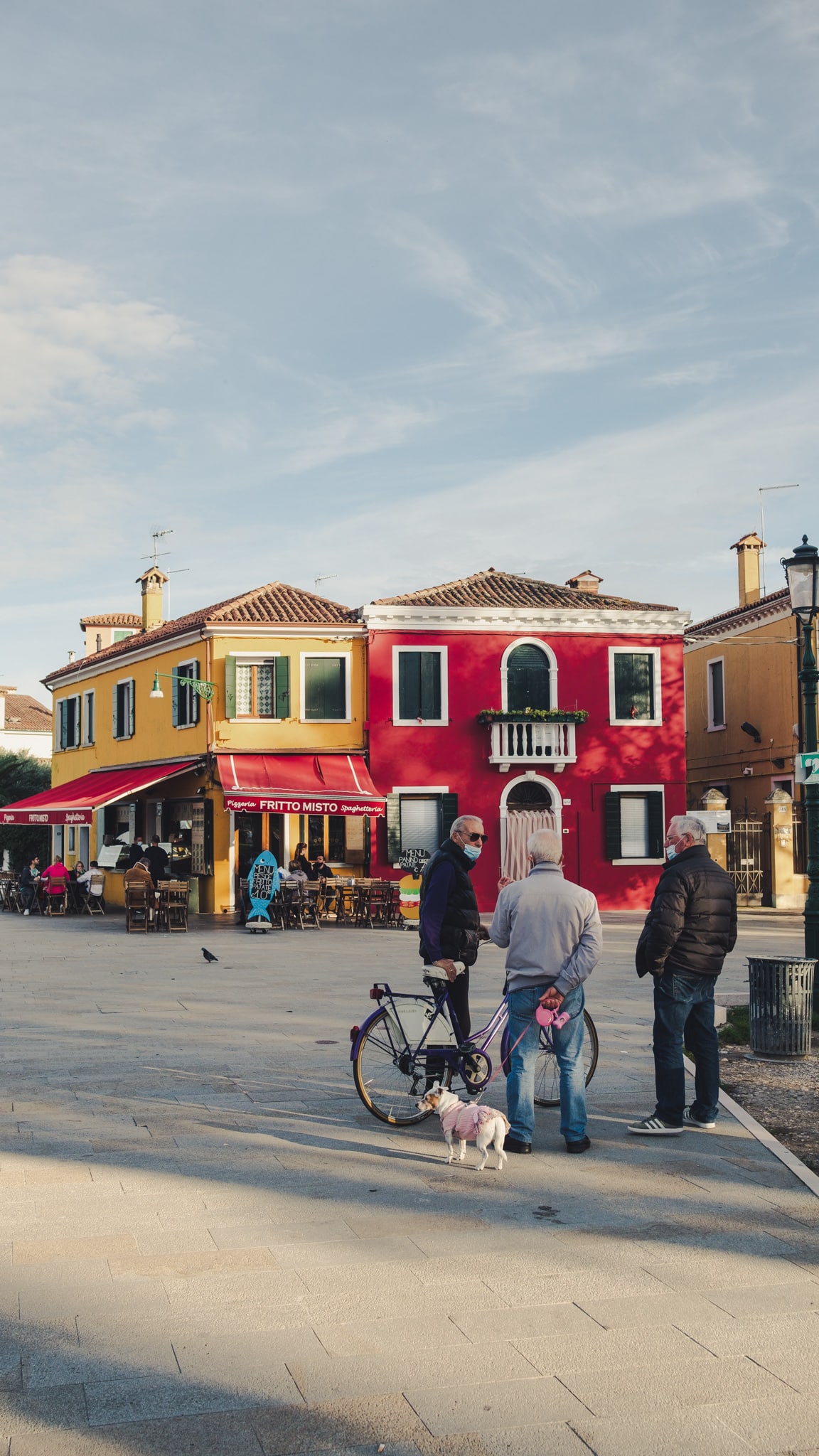 Scène usuelle à Burano