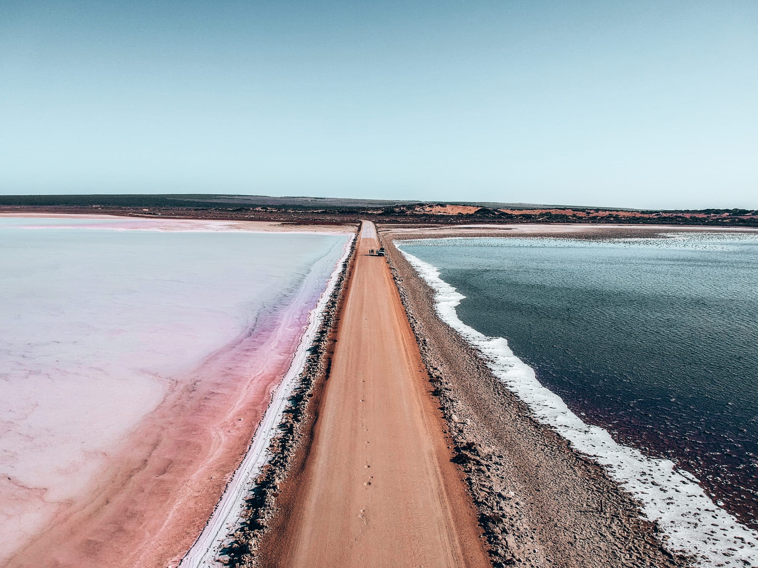 le Lac Macdonnels : vue en drone de cette histoire de voyageur