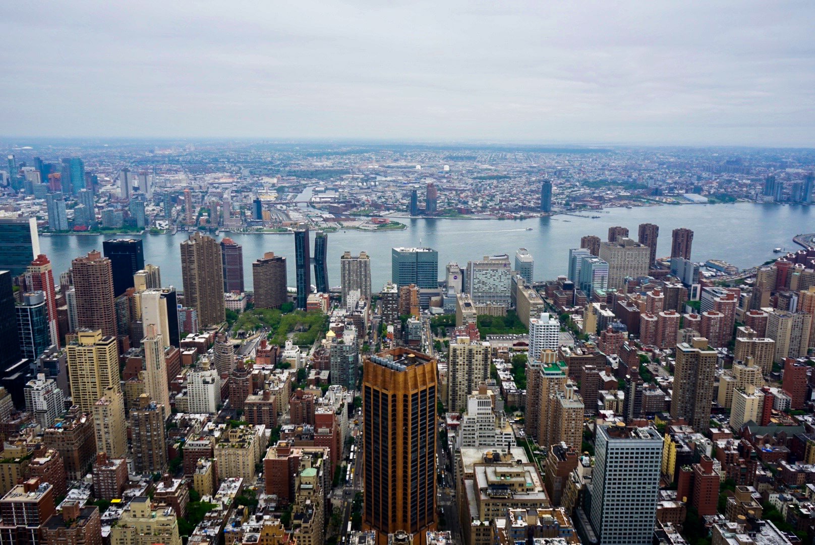 Depuis l'Empire State Building : new york