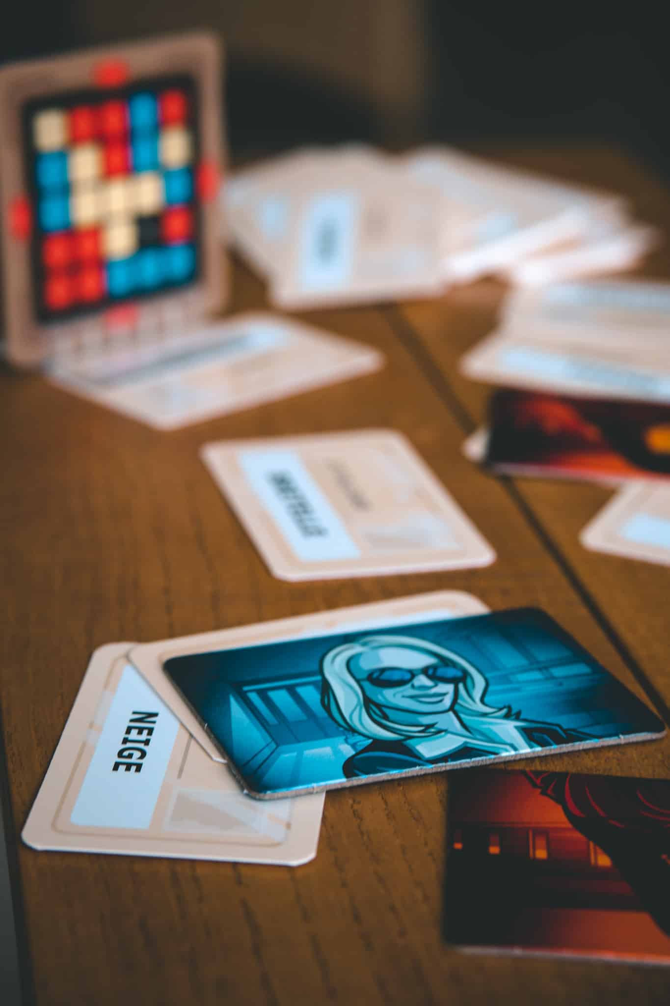 Cartes du jeu code names