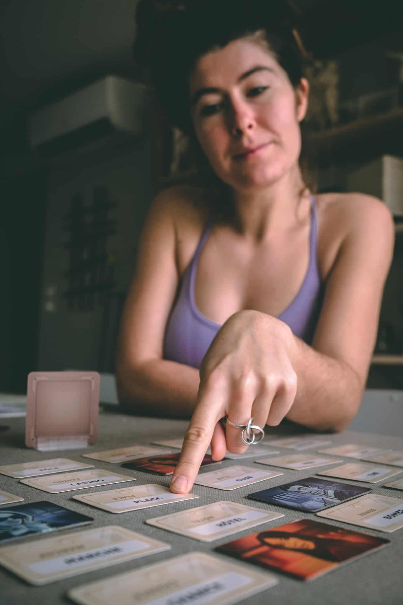 idées de jeu de société en voyage, le code names