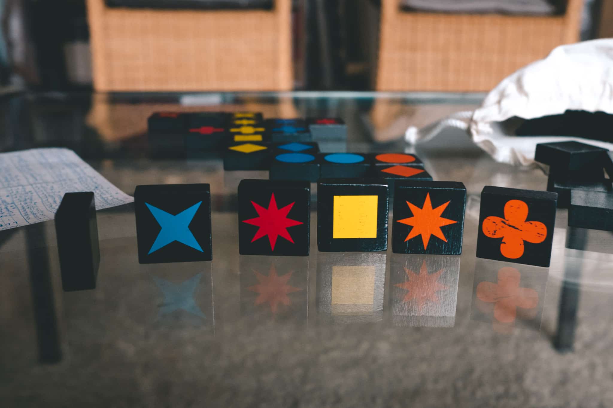 idées de jeu de société en voyage, le qwirkle