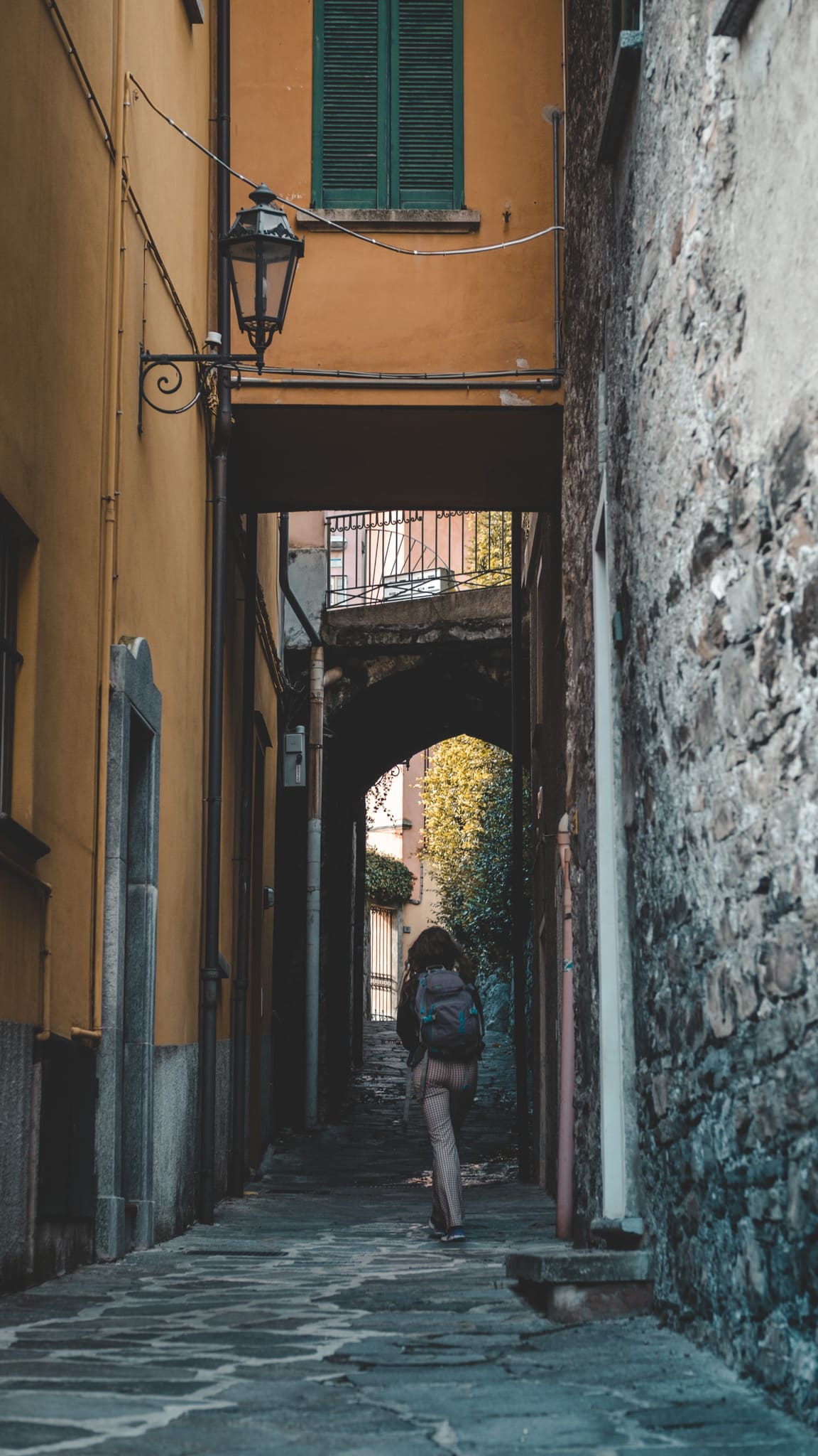 promenade en ville à Varenna