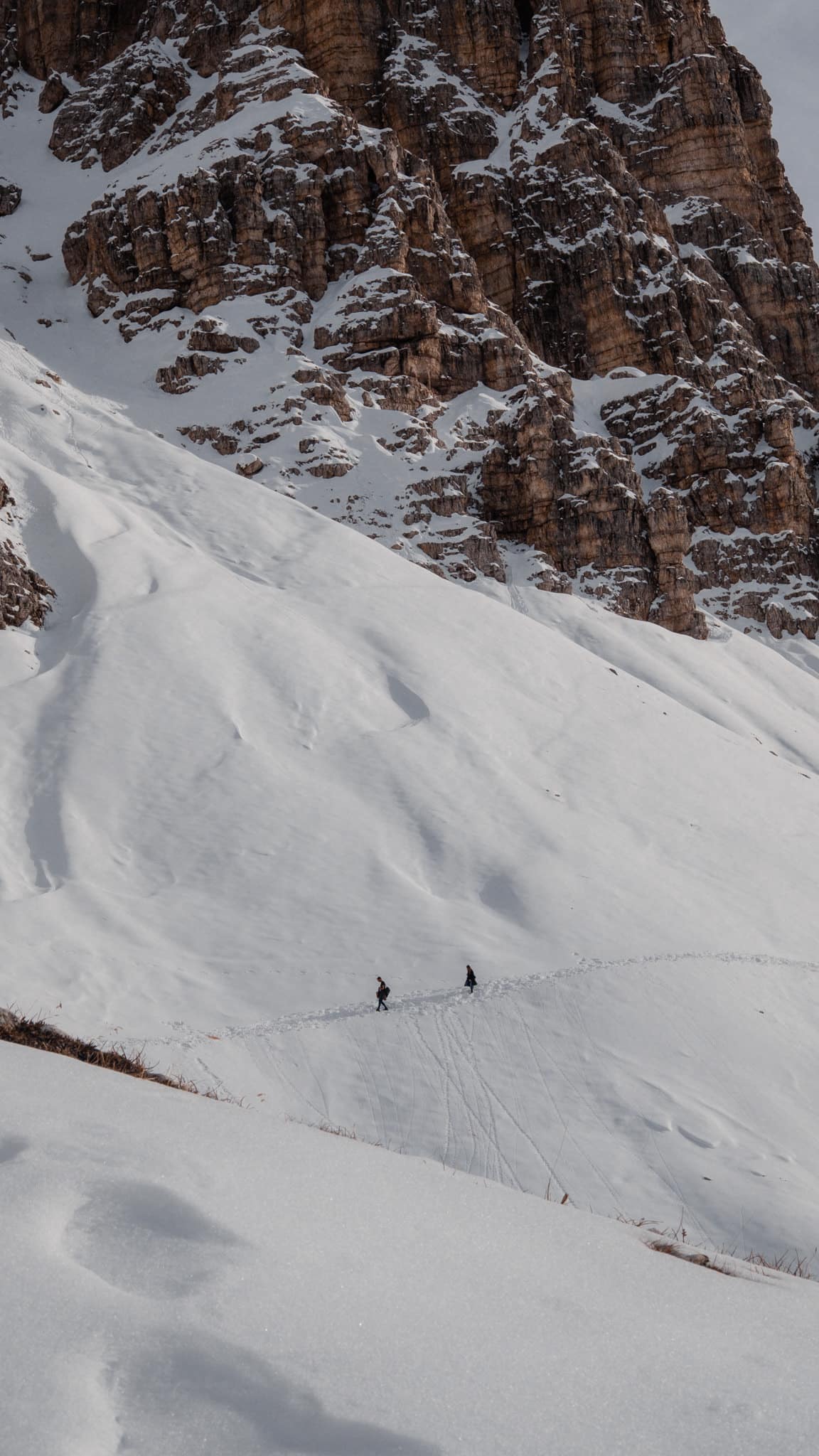 Nous étions là il y a quelques heures ! sur cette arête !
