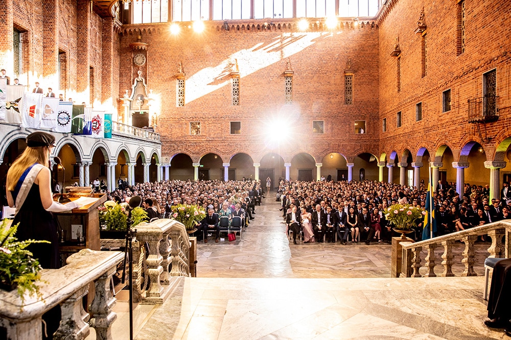 Cérémonie KTH au Salon Bleu, Stockholm