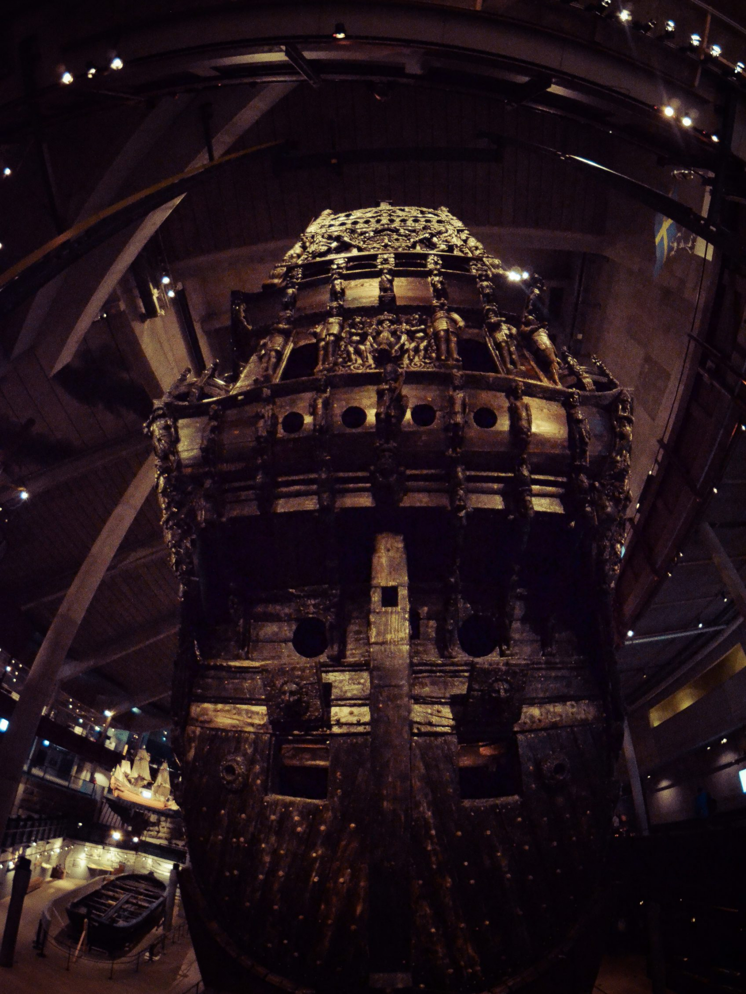 Derrière du vasa, Vasa Museet Stockholm