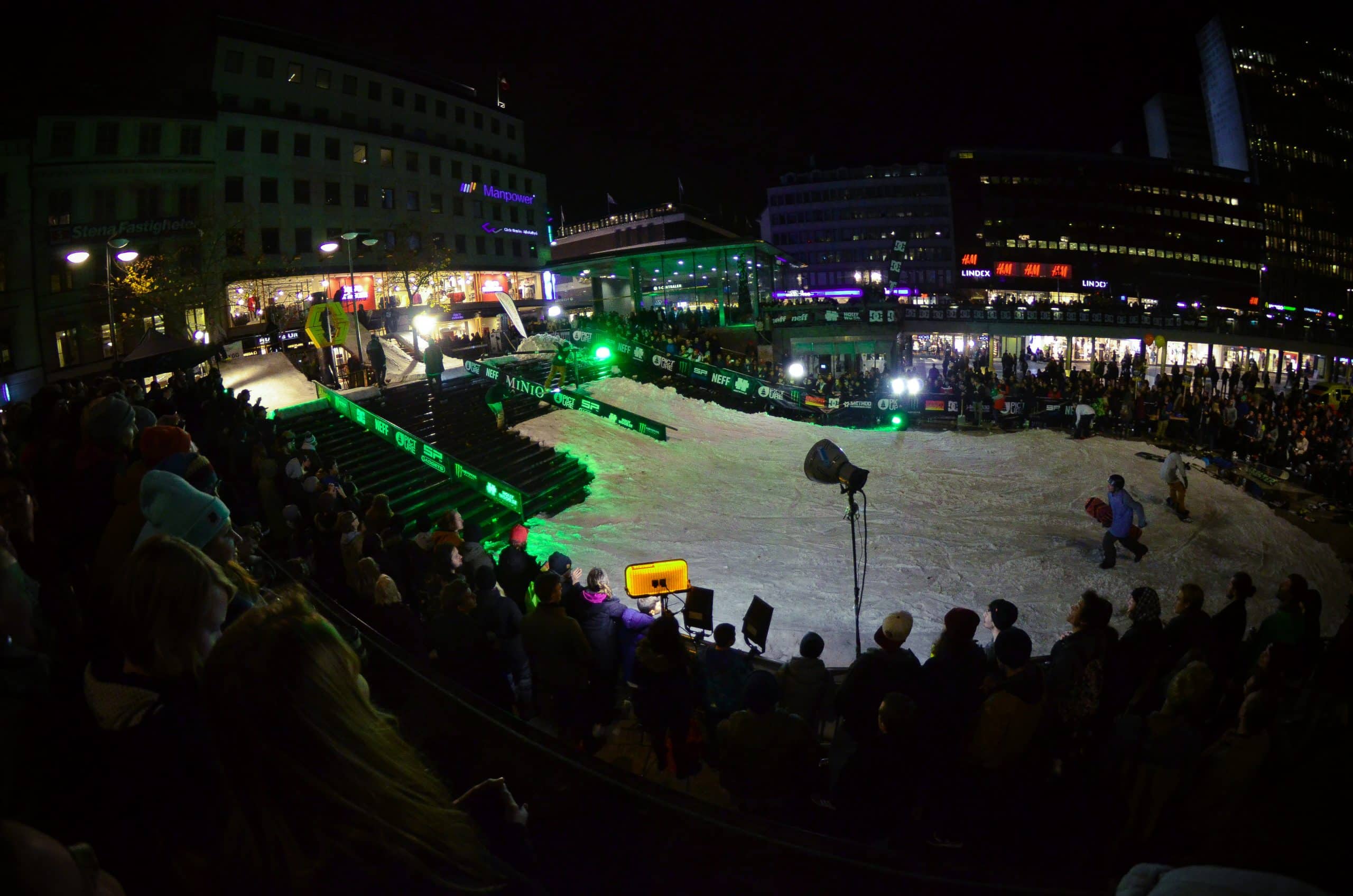 La place Sergels Torg, Stockholm