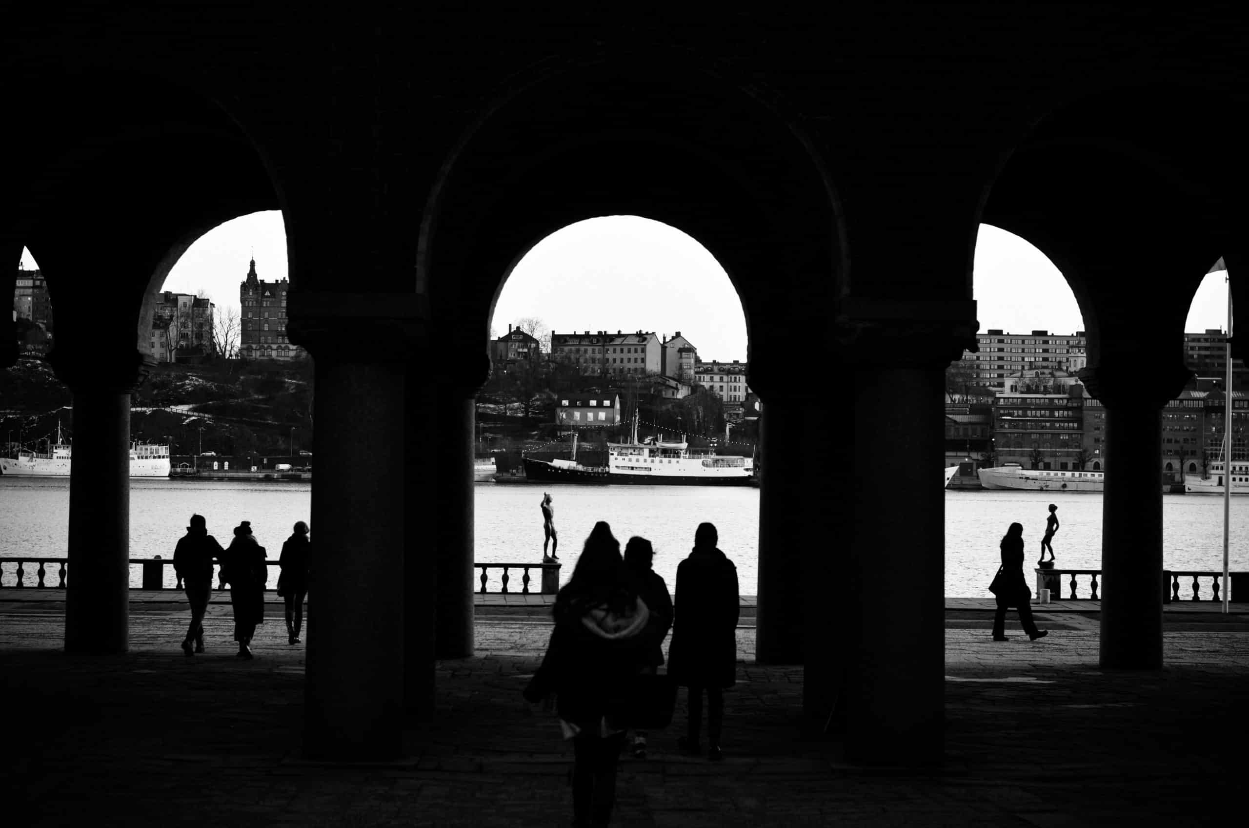 Arcades de l'hotel de ville, Stockholm