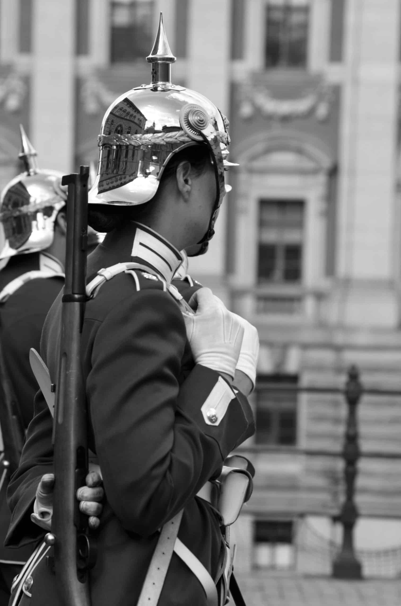 Membre de la garde royale, Stockholm