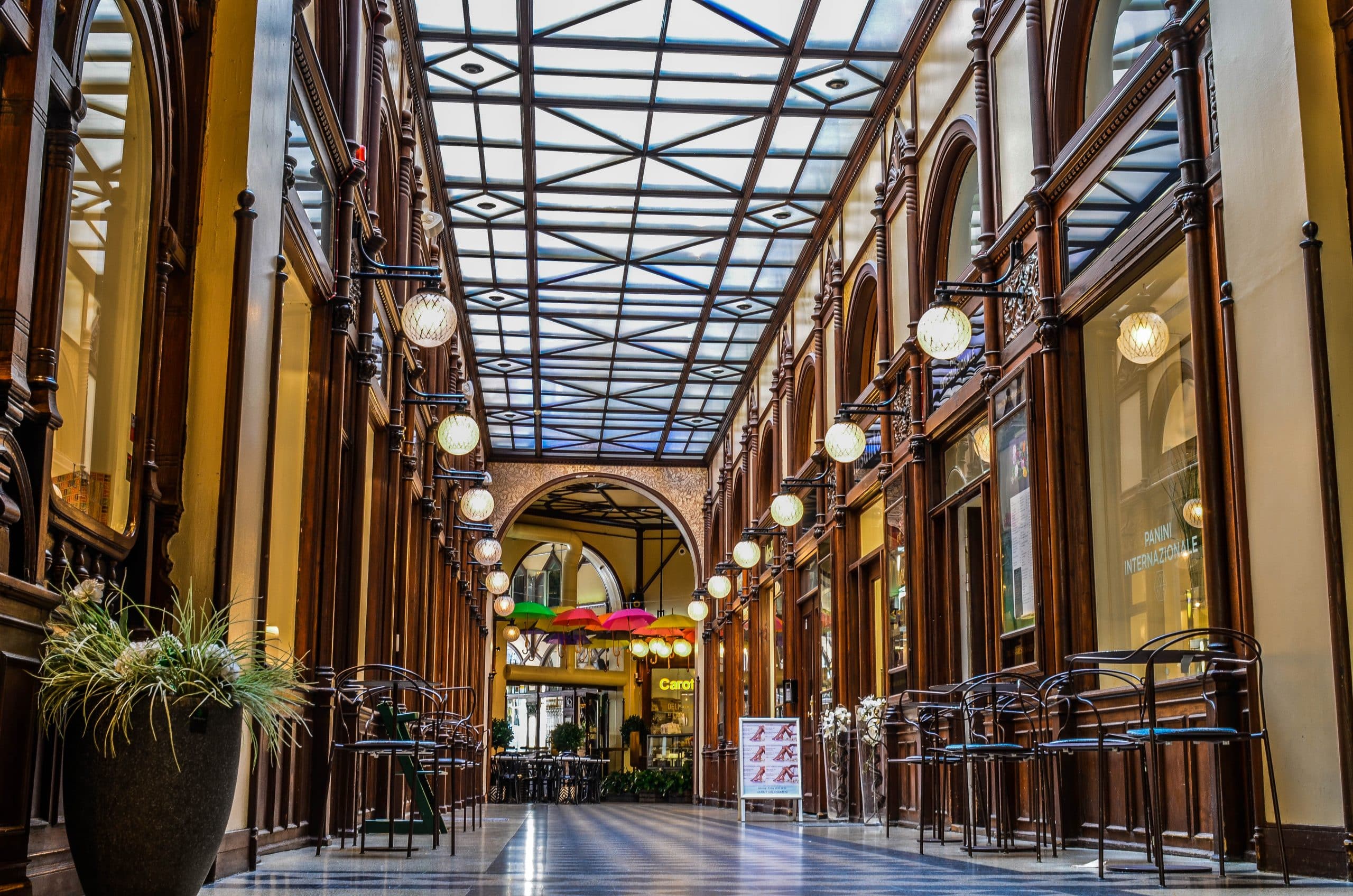 Rue couverte d'Ostermalm, à Stockholm