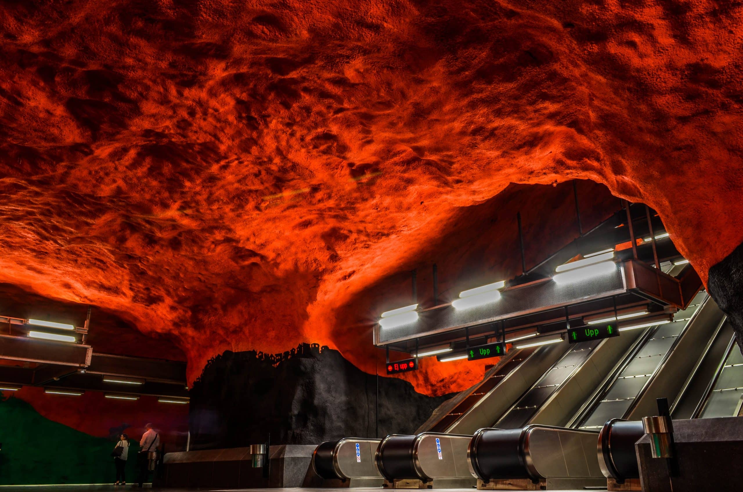 Station Solna Centrum, Métro de Stockholm
